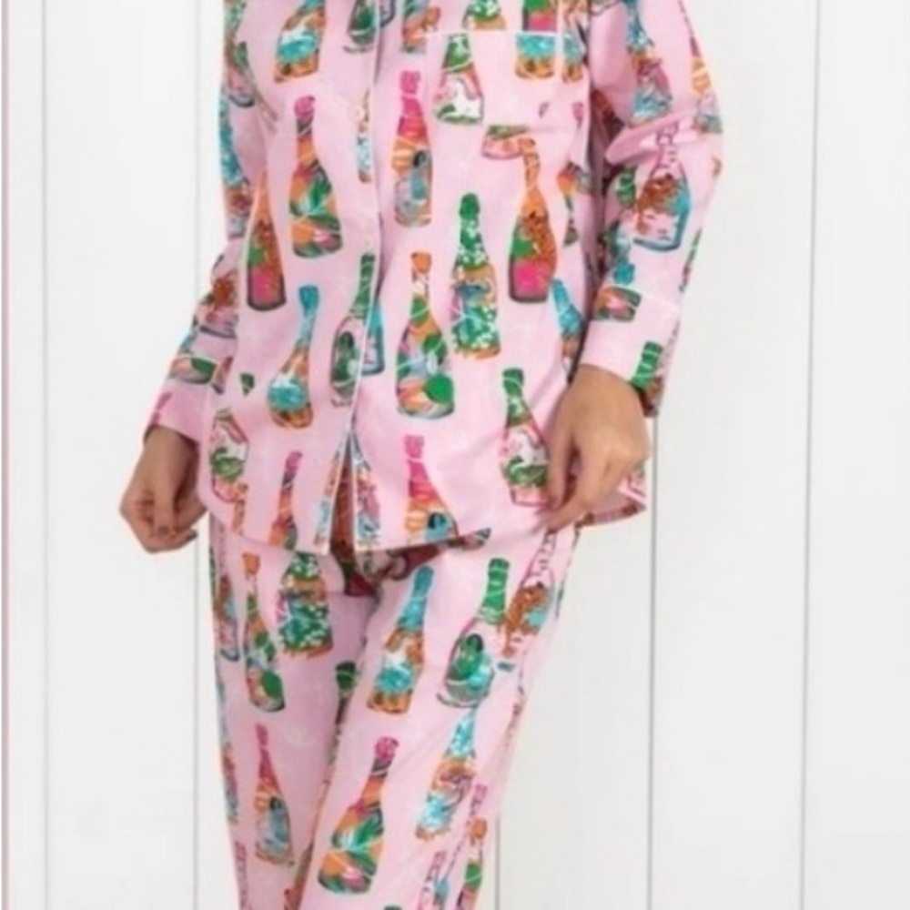 Printfresh Pop the Bubbly Pajamas XS - Picture 2 of 5